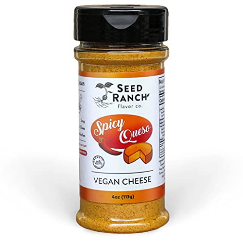 Seed Ranch - Spicy Queso Seasoning - Organic, Vegan, Nut Free, Dairy Free, Gluten Free, Whole 30, Low Carb, Paleo, Keto #TOP23