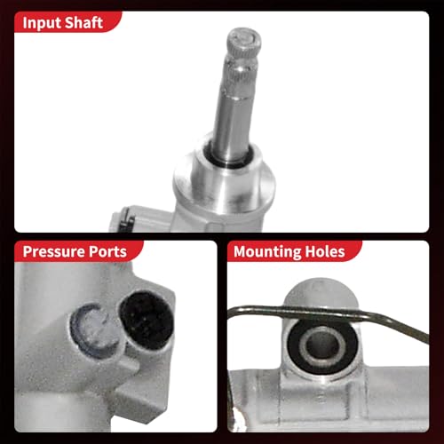 PHOBOOS Hydraulic Power Steering Rack and Pinion Assembly Compatible with Mazda CX-7 2007-2012. New Unit, Leak-proof, Direct Bolt-On Fit, Ref. 26-2055 by PHOBOOS - Image 9
