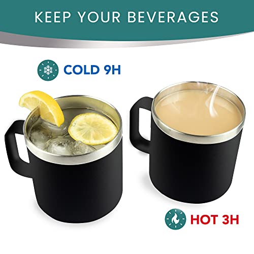 Gifts For Him Or Her - 14Oz Stainless Steel Mug/ Tumbler - Funny Presents For Birthday, Anniversary, Friends, Boyfriend, Girlfriend, Wife, Husband, Unique Idea, Romantic, 1, One, Valentine's Day #TOP4