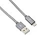 iPhone Charger Lightning Cable - [MFi Certified] Durable Braided Apple Lightning USB Cord for latest iOS including iPhone X/8/8Plus/ 7/7Plus/IPad Pro