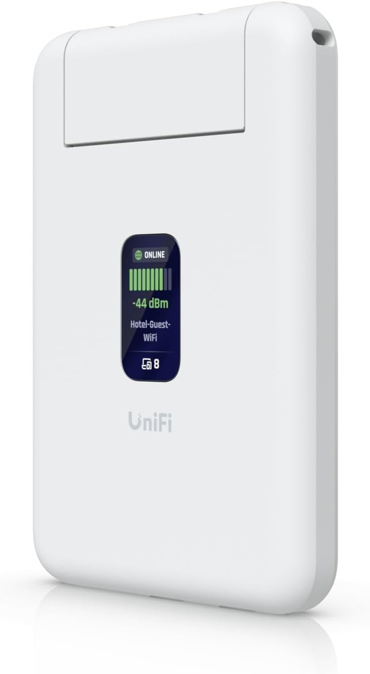Ubiquiti UniFi UTR Router, Wireless Gigabit Ethernet Dual-band [2.4 GHz/5 GHz] Bianco (Ubiquiti UniFi Travel Router - UTR)