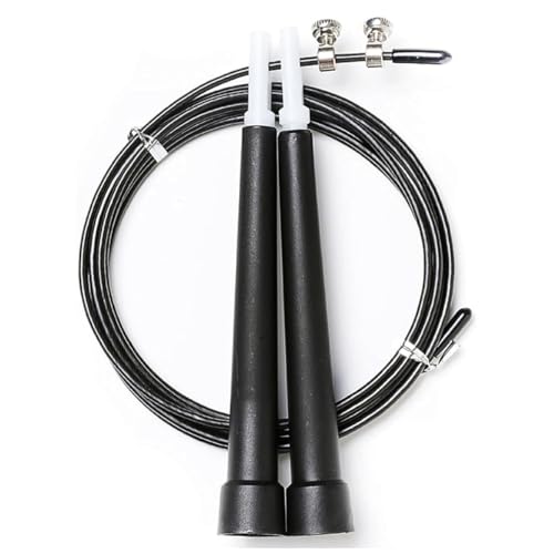 Corda de Pular de Aço Crossfit com Rolamento Profissional Sem Ema...