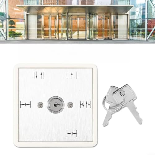 Selector de llave de 5 posiciones con panel de aluminio resistente a la intemperie 7