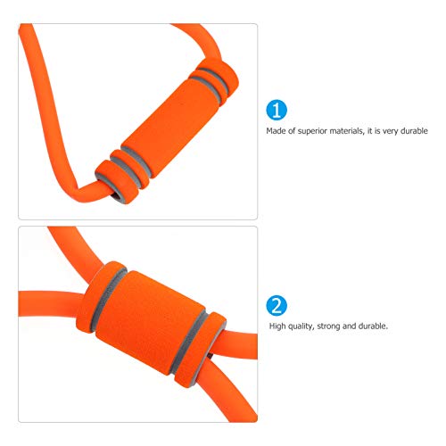 BESPORTBLE Equipamento de fitness físico portátil, corda de pular, corda antiderrapante de espuma pa