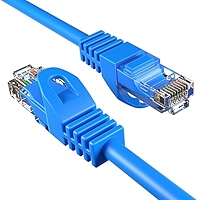 5 Pack - 10ft Shielded STP CAT5e Ethernet Network Router Patch Cable Cord Gray