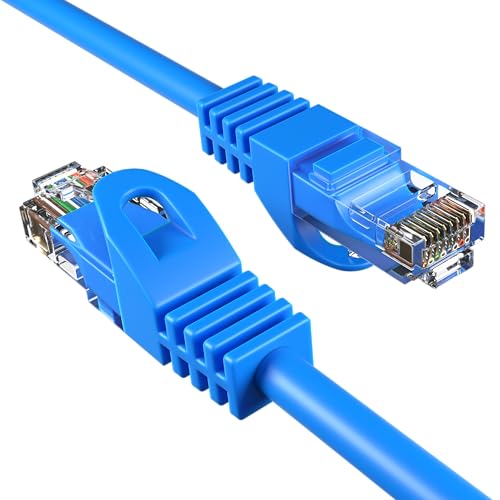 Cables Direct Online Cat5e 15FT Network Ethernet Patch Cable, 350Mhz Internet Wire, Backwards Compatible with Cat5, for PC, Modem, Router, Consoles for Home and Office, Blue by Cables Direct Online - Used condition - US$5.68