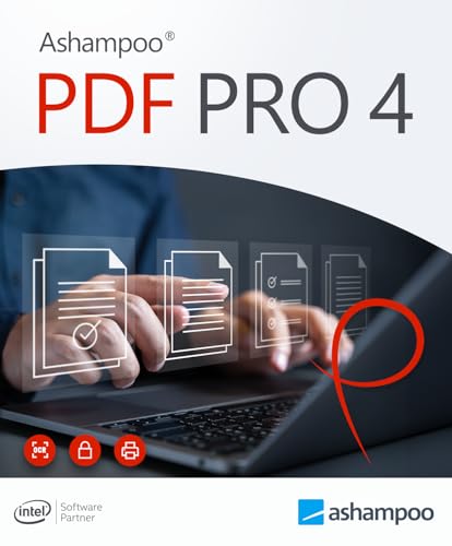 Ashampoo PDF Pro 4 – PDFs bearbeiten, konvertieren, zusammenfügen und erstellen | 1 Gerät | 1 Benutzer | PC Aktivierungscode per Product Key Card Ashampoo PDF Pro 4 – PDFs bearbeiten, konvertieren, zusammenfügen und erstellen | 1 Gerät | 1 Benutzer | PC Aktivierungscode per Product Key Card