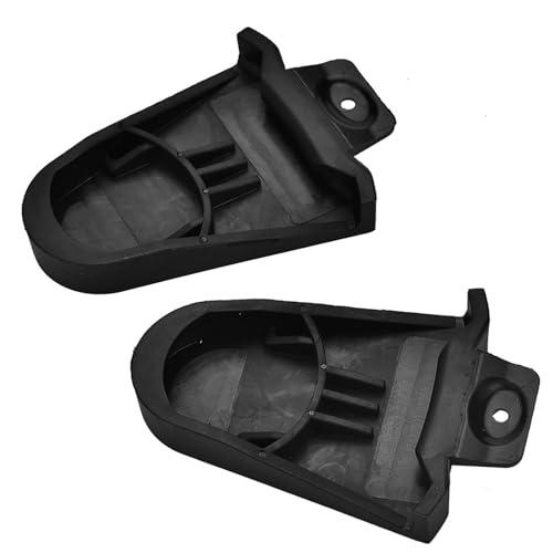 HilBeliFU 1Pair Cycling Shoes Cleat Covers, Comfortable Bike Pedal Cleat Cover, Rubber Road Bike Pedal Protectors, Replacement Pedals Cleats Compatible with SPD SL, 3.7x2.5x0.6in - Thumbnail 7