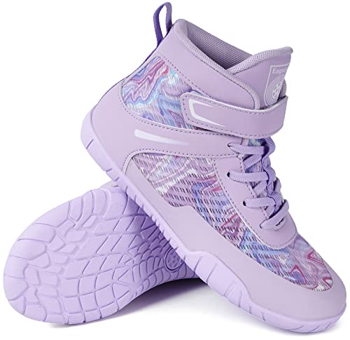 Sisttke Kids Wrestling Shoes Boys Girls Youth Boxing Shoes,Purple,4 Y by Sisttke - Used condition - Image 6