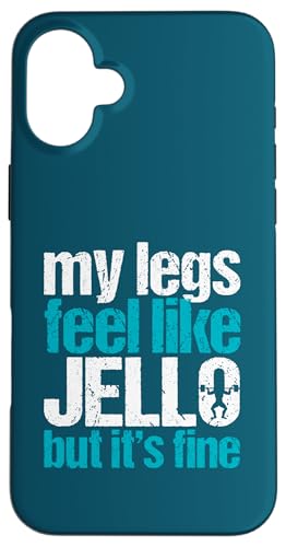 My Leg Feel Like Jello But It's Fine Gym EGCgteBOMtg X}zP[X iPhone 16 Plus p