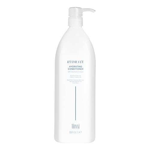 ALOXXI Acondicionador protector de color hidratante para cabello teñido con queratina, jojoba y aceites de oliva, nutre y repara, 33.8 onzas líquidas