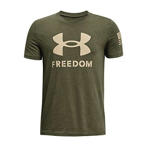 T-Shirt Under Armour Freedom Logo Garçon vêtement sport col rond