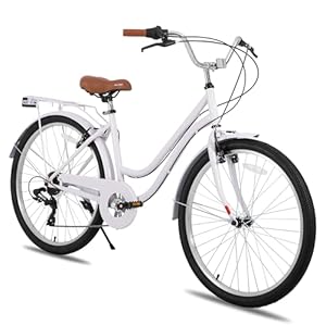 HILAND 26 inch Beach Cruiser Bike for Men and Women, 7 Speed HILAND 26 inch Beach Cruiser Bike for Men and Women, 7 Speed