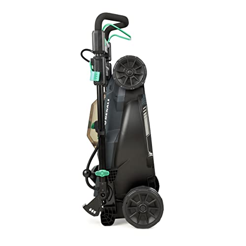 Amazon Brand - Denali by SKIL 2 x 20V (40V) Brushless 18-Inch Push Lawn Mower Kit, Includes Two 4.0 Ah Lithium Batteries & Dual Port Charger