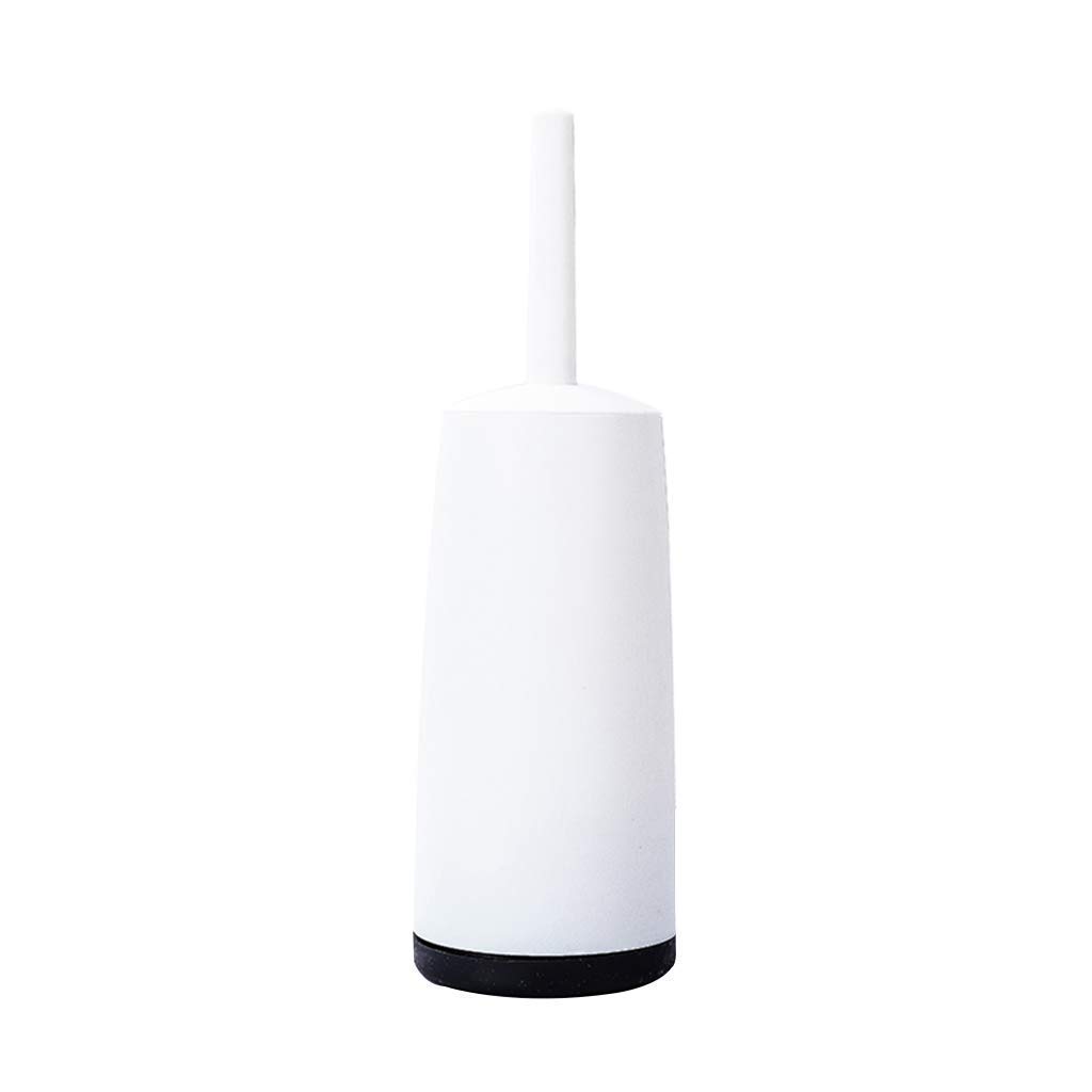 Hemio White Betty Toilet Brush Holder Freestanding Household Bathroom Plastic Toilet Brush Set Creative Long Handle No Dead Spot Soft Hair Washing Toilet Brush Holder Strong Strong Strong, One Size