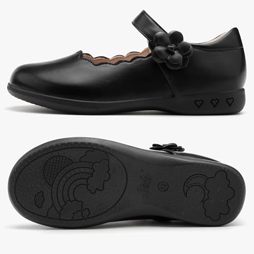 Stelle School Shoes for Girls Mary Jane Church Flats — 사진 5