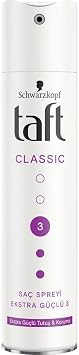 Taft Classic Ekstra Güçlü Saç Spreyi 250 ml
