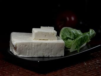 Delikatos Greek Feta Cheese, 8 lb Tub, Made in Wisconsin, Pasteurized Cows Milk, Authentic Brined Cheese for Salads and Gourmet Dishes