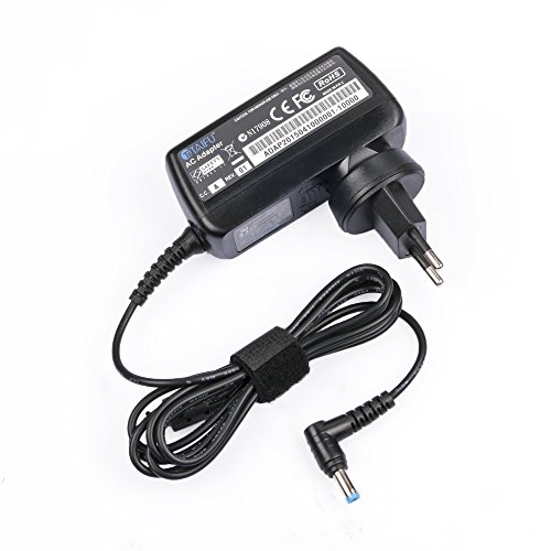 Cargador de la fuente de alimentación de 19V 2,15A ADP-40TH A,ADP-40KD para Acer Aspire One A150 D150 D250 D255 D255E D257 D260 D270 E100 A110 751H portátil,Acer Aspire V5-121 V5-122 V5-122P V5-123 V5-171,Acer Aspire One AO522 AO722 AO756 AO532h KAV60 NAV50 PAV70 ZA3 ZE6 KAV10 532h Cable de enchufe de la UE; Chromebook Acer C710 W500 W501 Google C7 C710-2847,Acer Aspire One 722-0427725-0687 725-0802 756-2623 756-2899 725-C7xkk TravelMate 8172 Serie AC Adaptador