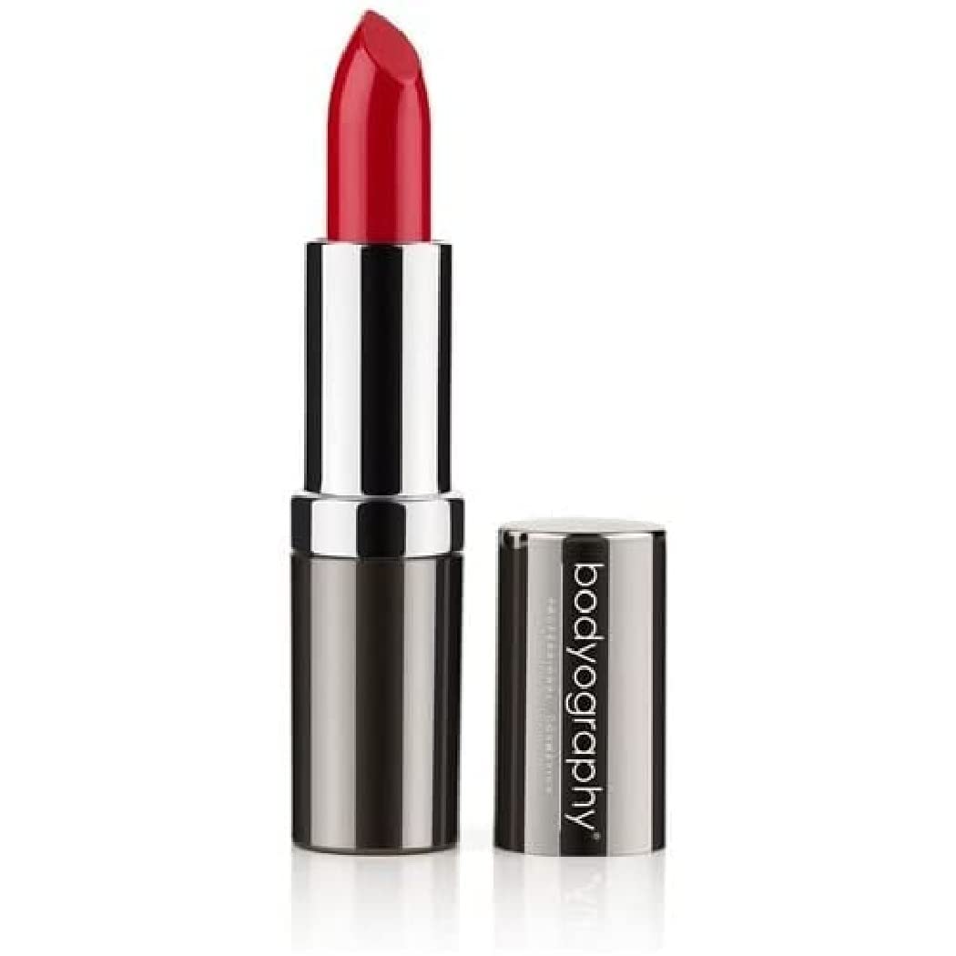 Bodyography Moisturizing Lipstick Long-Wearing and Hydrating With Aloe Vera Extract (Seductress, Dark Brown Cream)