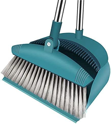 Jingyuan Long Handled Broom and Dustpan Set #TOP11