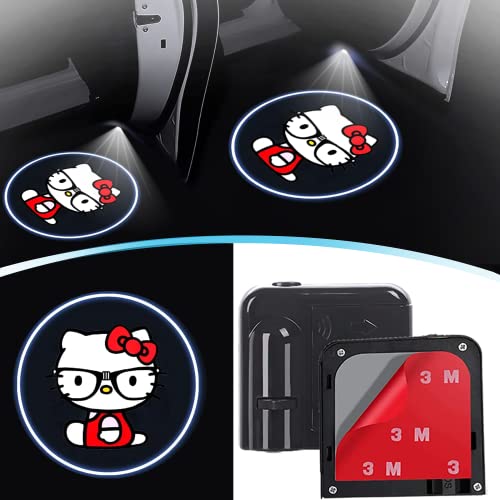 Make your Car Stand Out with Hello Kitty Door Light Projectors!