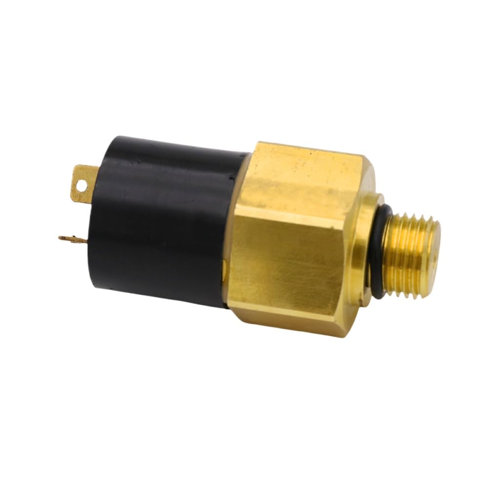 Fuel Oil Pressure Switch 84155533 2P Normally Open 1/4-18NPT Replacement for 87029843 87370805 87461545 87752556 Compatible with Holland