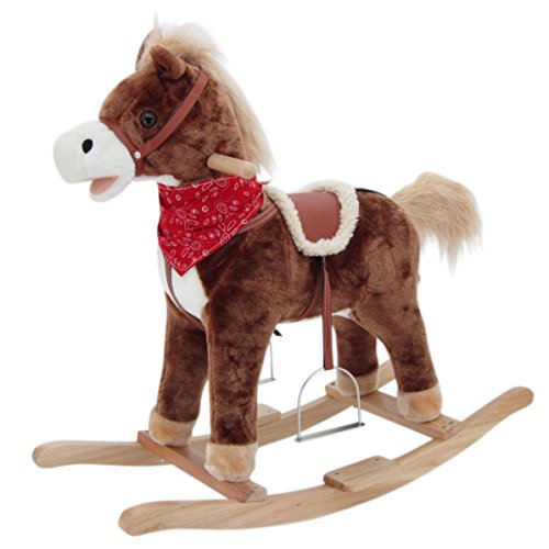 Sweety Toys 90259 Schaukelpferd Brownie