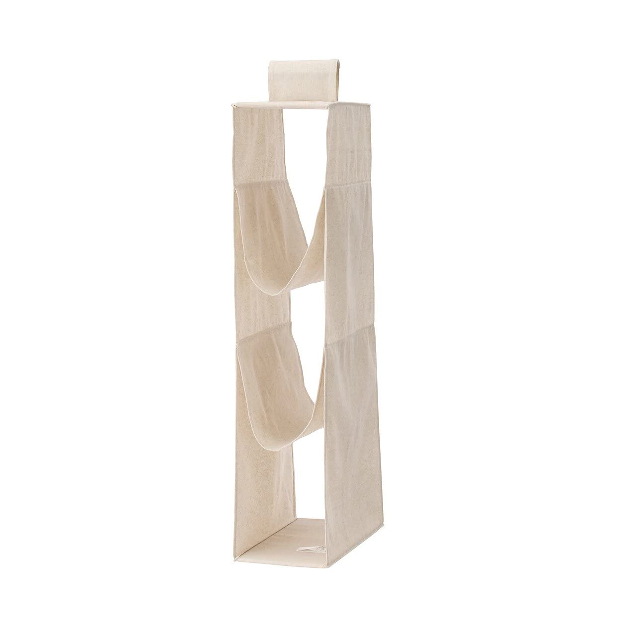 MUJI 12373261 Bag Holder, Width 5.9 x Depth 13.8 x Height 27.6 inches (15 x 35 x 70 cm),