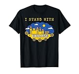 I Stand With Ukraine - Support Ukrainian Russia Peace. T-Shirt