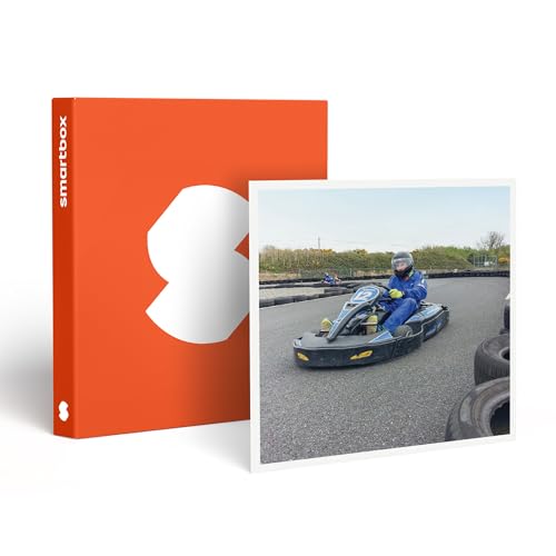 Coffret Cadeau Sensations Karting - Session de Karting pour 1 à 3 Personnes - Smartbox
