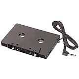 Adaptador de cassette para radio de coche con cable mini Jack 3.5mm.