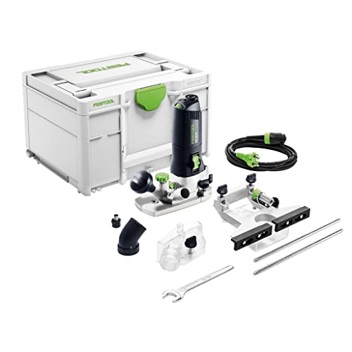 Festool Modul-Kantenfräse MFK 700 EQ-Plus (mit Spannzange, Seitenanschlag mit Feineinstellung und Absaughaube, Absaughaube, Gabelschlüssel), im Systainer