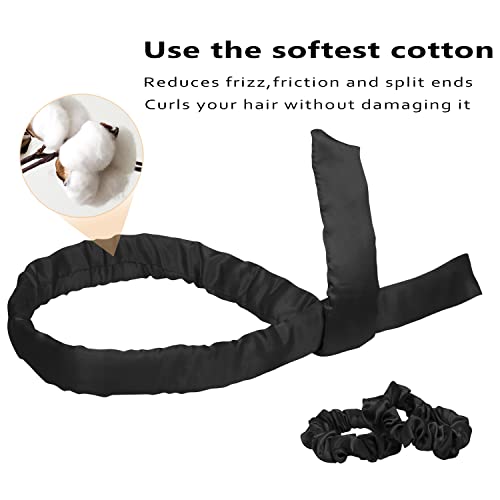 SWIMEE Faixa de Cabelo Modeladora Sem Calor para Cabelos Longos, Modeladores Macios para Dormir Dura