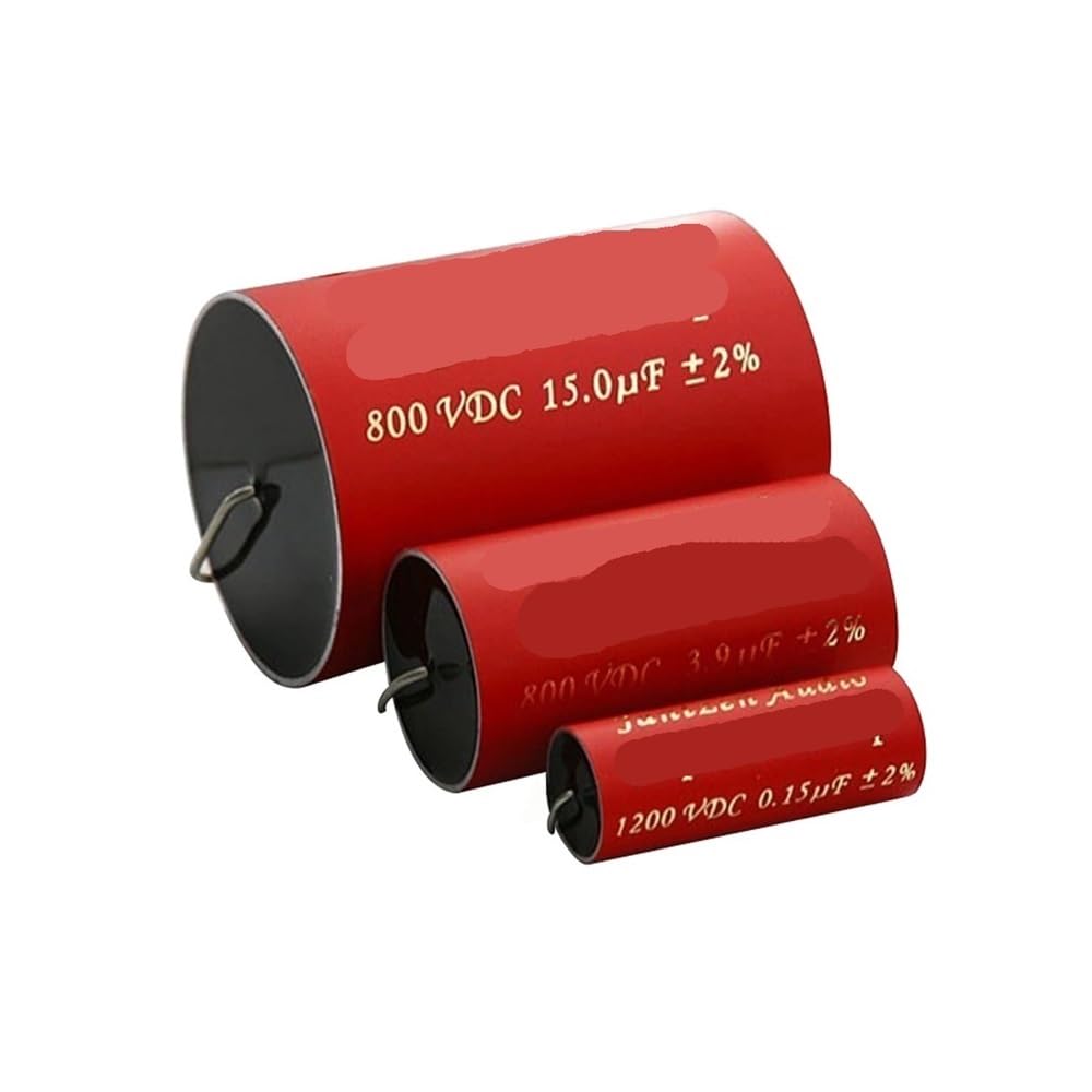 1Pcs 800V Capacitor Fever Crossover Coupling Frequency-Divided Audio Capacitor Audiophile Speaker1-22µF NWPNLXEA(12UF)