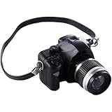 1:12 Scale Miniature Digital SLR Camera for Dollhouse for Plastic Mini Furniture Accessory, Retro Theme Bedroom Wall Decor