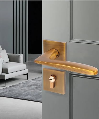 Serrure de porte intérieure de chambre à coucher silencieuse - 7