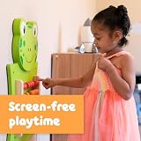 LEARNING ADVANTAGE Frog Activity Wall Panel - Centrum aktywności dla maluchów - zabawka dla dzieci w wieku 18 m + - dekoracja do sypialni i obszarów zabaw