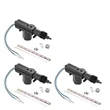 Cerradura Portón Trasero Actuador Cerradura Puerta Central Remoto Eléctrico Universal Para Coche Bloqueo Energía 12V Alta Resistencia Kit Tipo Pistola Única 2-10(2Wire 3set)