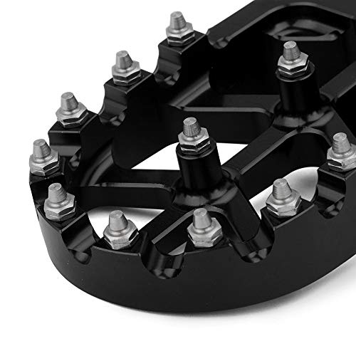 Jfg Racing Dirt Pit Bike Foot Pegs Motorcycle Foot Pegs For Crf50 Crf70 Crf110 Xr50 Xr70 Xr110 Chinese Stomp Demon X Wpb Orion M2R Lucky Mx Thumpstar Piranha Coolsterand Tao Tao Bosuer Kayo - Black #TOP4