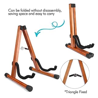 ZENGXUE Support Guitare Stand De Guitare en Bois Massif Portable Bouleau Bois De Cordes De Cordes De Cordes De Cordes - Les Beatles, Paul McCartney, John Lennon, RIngo Starr, George Harrison ZENGXUE Support Guitare Stand De Guitare en Bois Massif Portable Bouleau Bois De Cordes De Cordes De Cordes De Cordes – Image 3