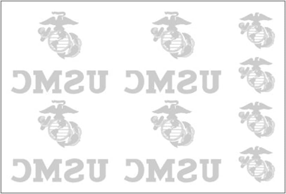 Marines Eagle, Globe, & Anchor Heat Transfer Set, Multi-Color, 4 Sheets