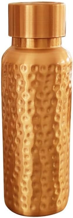 Small Copper Water Bottle 17 Oz