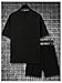 SOLY HUX Men's Tracksuits Color Block Print Short Sleeve Tee and Drawstring Shorts Summer 2 Piece Sets Black and White Small