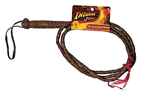 Indiana Jones 6-Foot Leather Costume Whip