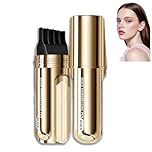 Hair Colour Comb for Quick Root Touch Up,2 In 1 Hair Root Colour Touch Up,Waterproof Sweat-Proof Hairs Dye,Instant Grey Hairs Coverage for Hairline,Portable for Men & Women(Natural Black)