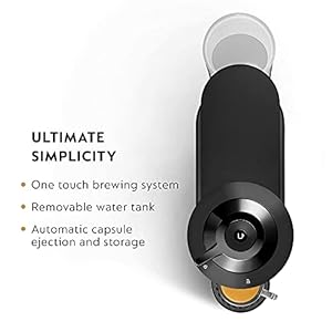 Nespresso VertuoPlus Coffee and Espresso Machine by Breville11 liters Ink Black