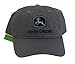 John Deere Baseball Cap Trucker Hat Black Out Trademark Ch