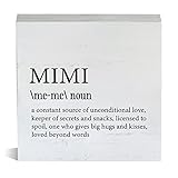 Farmhouse Mimi Wooden Box Sign...