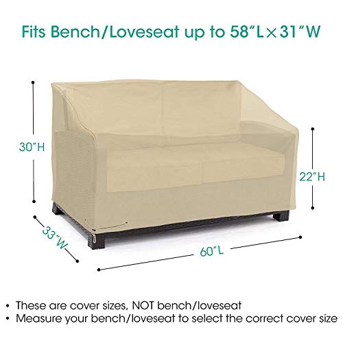 SunPatio Heavy Duty Outdoor Sofa Cover #TOP11
